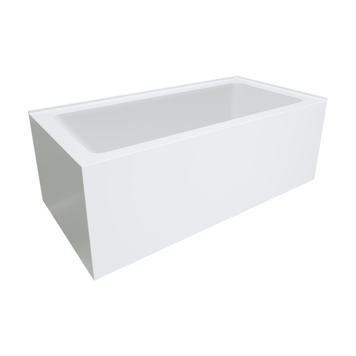 fienza Sentor Left-Hand Acrylic Corner Bath 1500mm