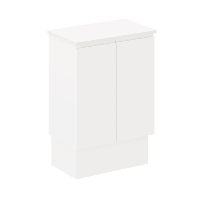 fienza Siska 600mm Ensuite Depth Cabinet on Kick