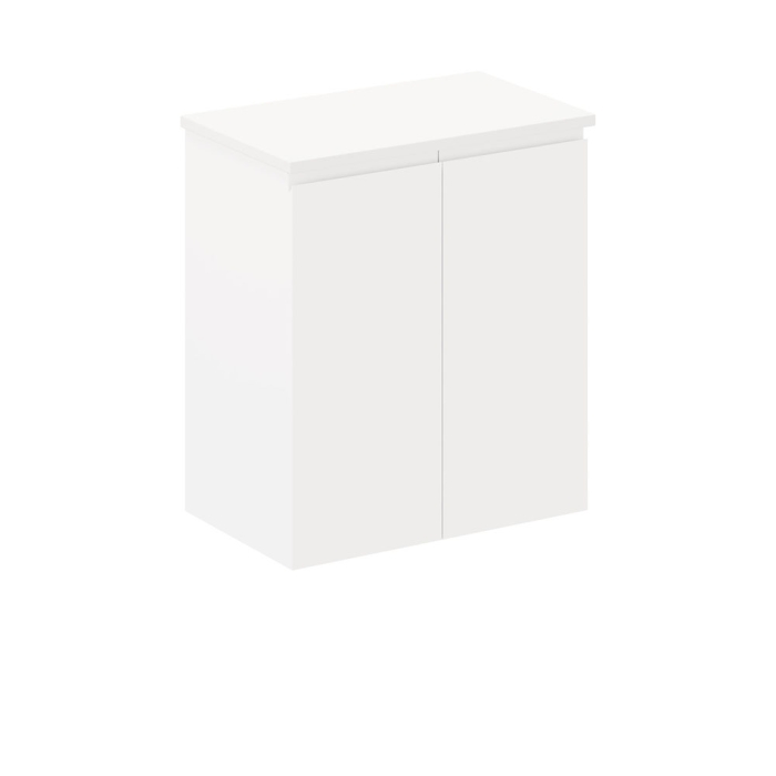 fienza Siska 600mm Ensuite Depth Wall Hung Cabinet