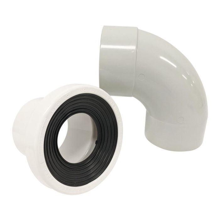 fienza Skew Trap 90° Outlet Pipe Kit