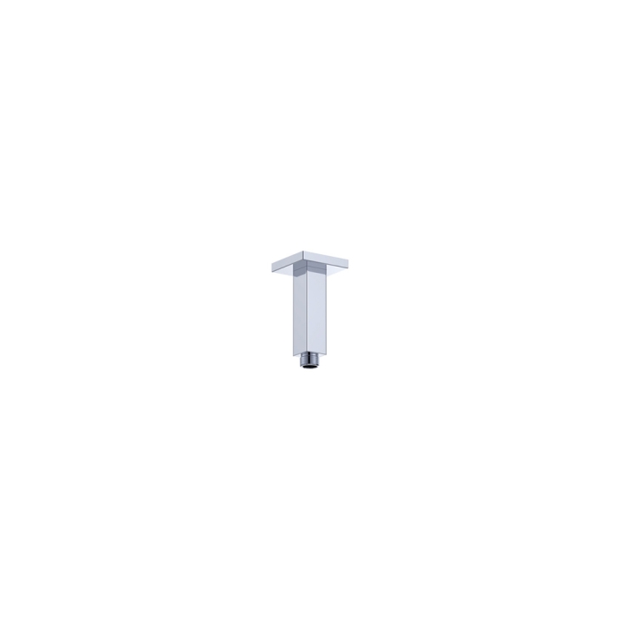 fienza Square Chrome Ceiling Dropper 100mm