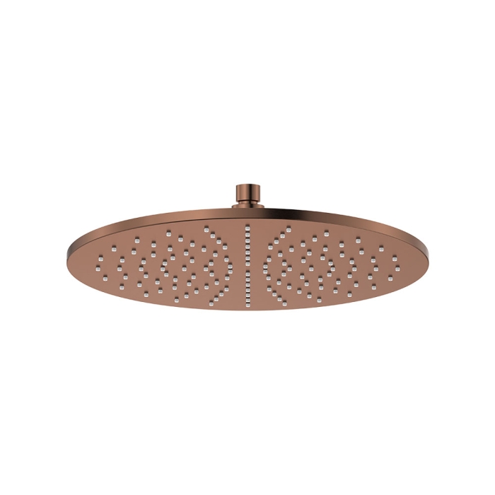 fienza Starry Shower Head 300mm Brushed Copper