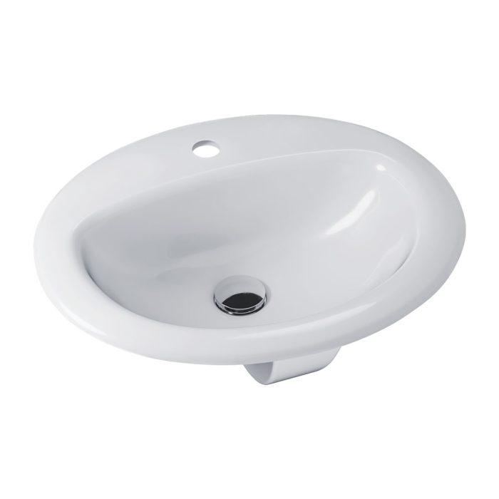 fienza Stella Fully-Inset Basin 1 Tap Hole