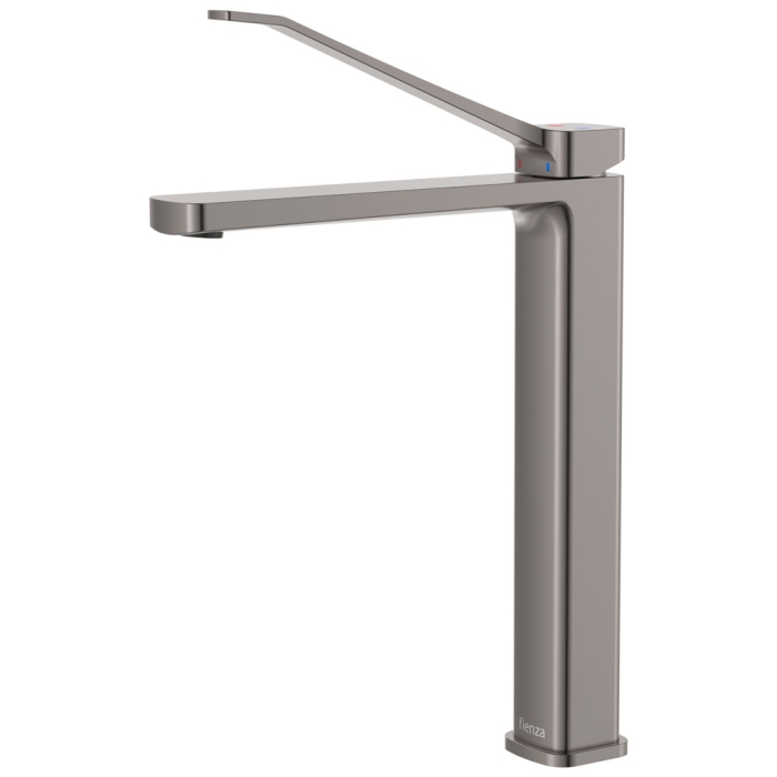 fienza Tono Care Tall Basin Mixer Gun Metal