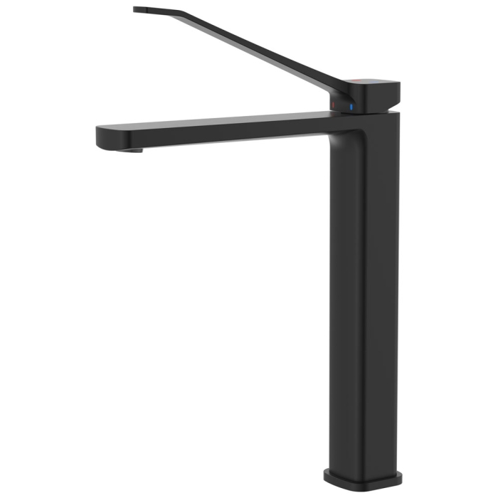 fienza Tono Care Tall Basin Mixer Matte Black