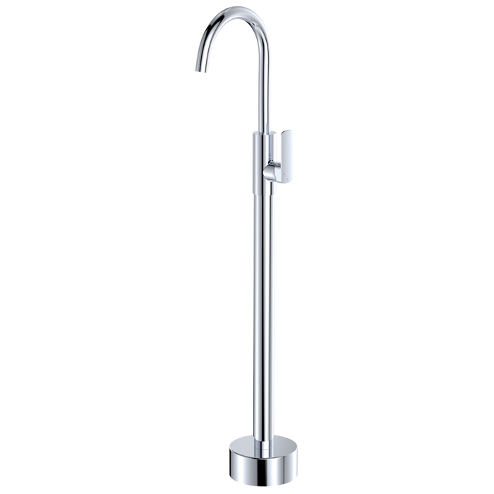 fienza Tono Floor Mounted Basin/Bath Mixer Chrome