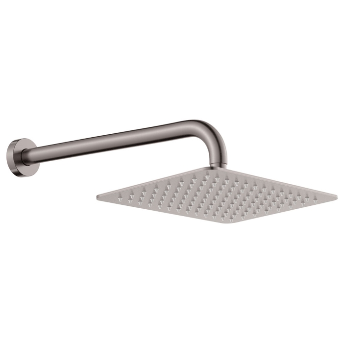 fienza Tono Shower Arm Set Gun Metal