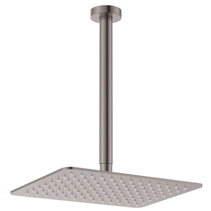 fienza Tono Shower Dropper Set Gun Metal