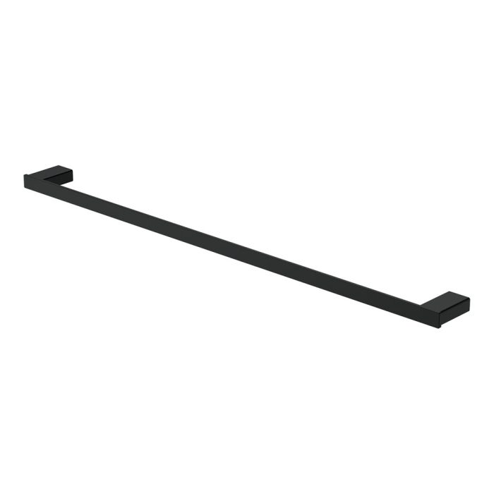 fienza Tono Single Towel Rail 810 mm Matte Black