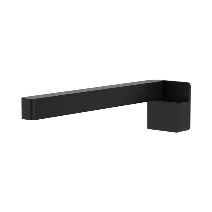 fienza Tono Swivel Bath Outlet Matte Black