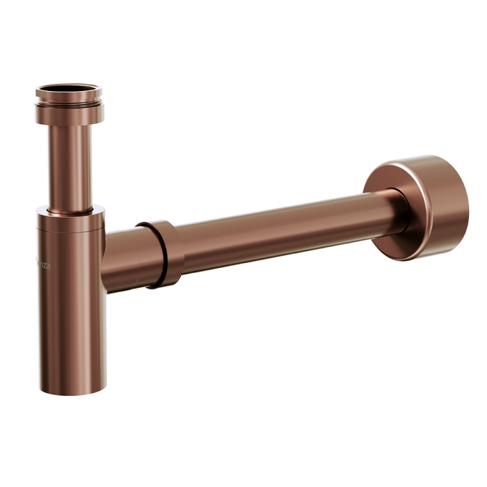 fienza Universal Bottle Trap Brushed Copper