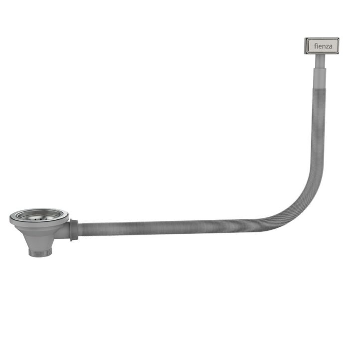 fienza Hana Laundry Sink Basket Waste with Overflow Kit