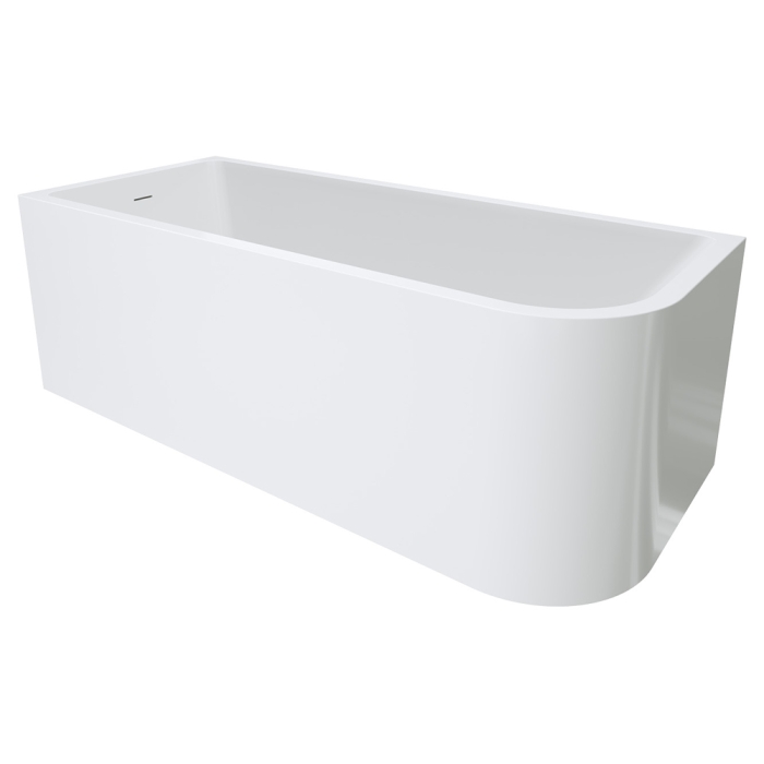 fienza Hustle Right-Hand Multi-Fit Acrylic Bath with Overflow 1700mm fienza Hustle Right-Hand Multi-Fit Acrylic Bath with Overflow 1700mm