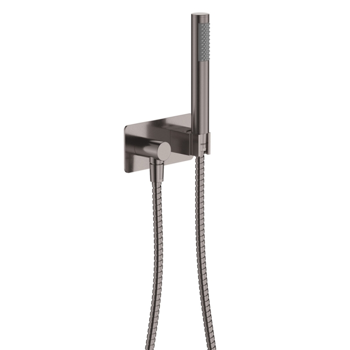 fienza Isabella Hand Shower Rectangular Plate Gun Metal
