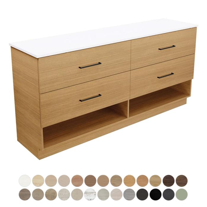 fienza Kassi 1800 Single Bowl Floor Standing Vanity