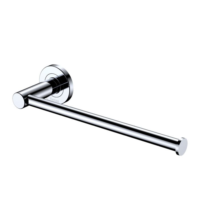 fienza Kaya Hand Towel Rail / Toilet Roll Holder Chrome