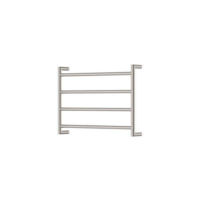 fienza Kaya Heated Towel Rail 600 x 450mm Brushed Nickel