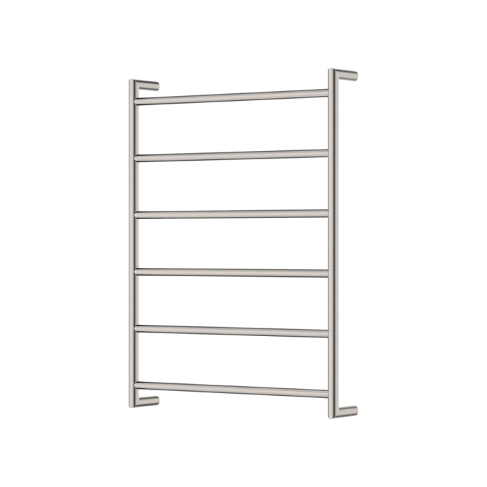 fienza Kaya Heated Towel Rail 600 x 800mm Brushed Nickel