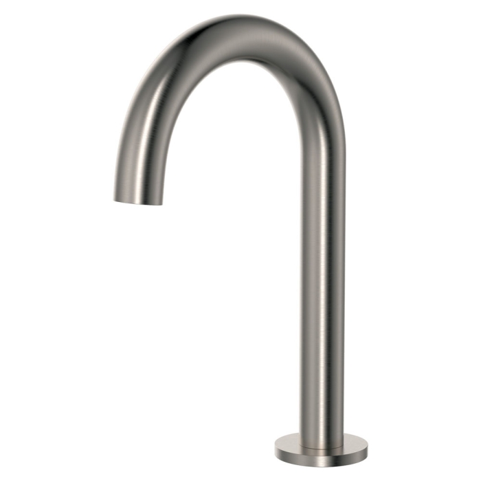 fienza Kaya Hob-Mounted Basin Outlet Brushed Nickel