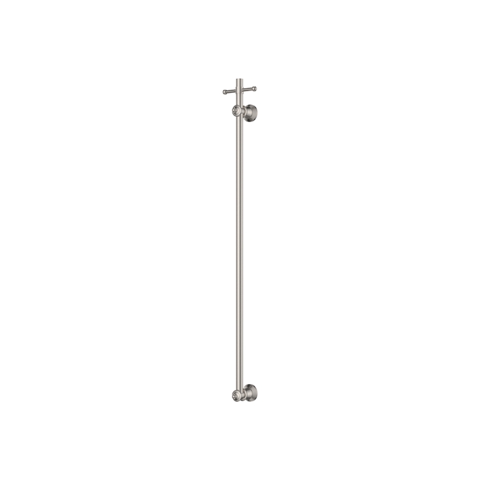fienza Lillian Vertical Heated Towel Rail 93 x 1000mm Brushed Nickel