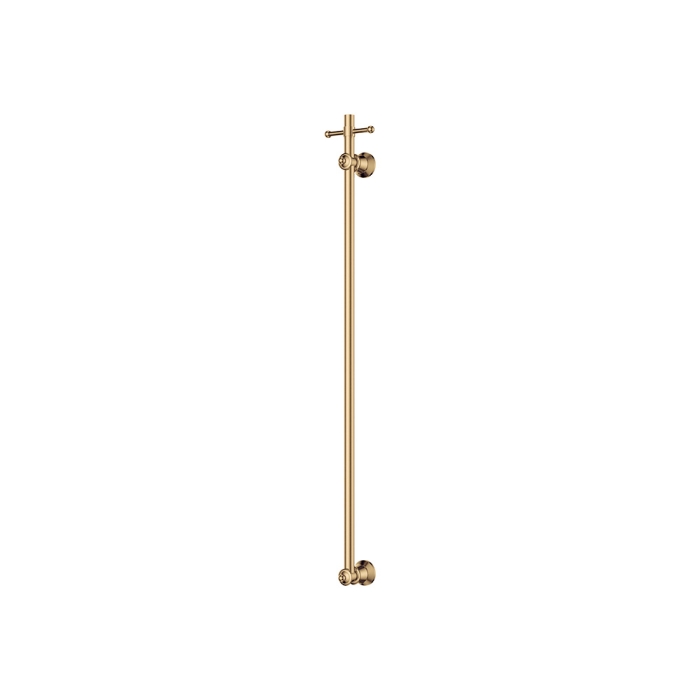 fienza Lillian Vertical Heated Towel Rail 93 x 1000mm Urban Brass