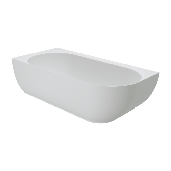 fienza Matta Right-Hand Solid Surface Corner Bath 1750mm