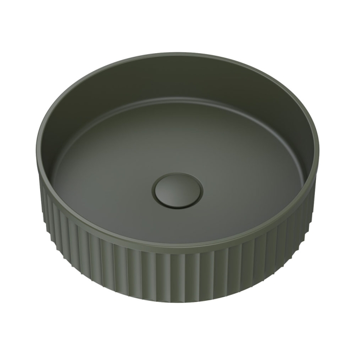 fienza Minka Round Solid Surface Above Counter Basin Forest