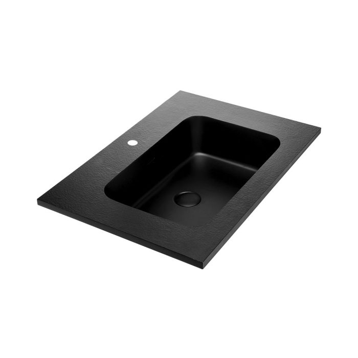 fienza Montana Full Depth Matte Solid Surface Basin Top 750