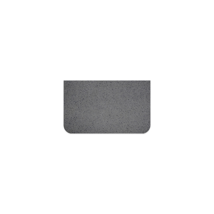 fienza Moonscape Solid Surface Top Curved Full Depth 750mm