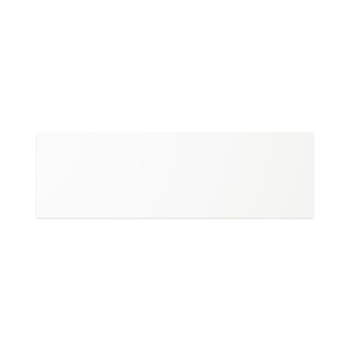 Fienza Pure White Solid Surface Top Rectangular Full Depth 1500mm