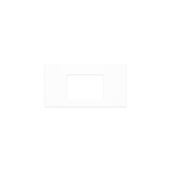 Fienza Pure White Solid Surface Top Rectangular Full Depth With Single Undermount Basin Hole 900mm