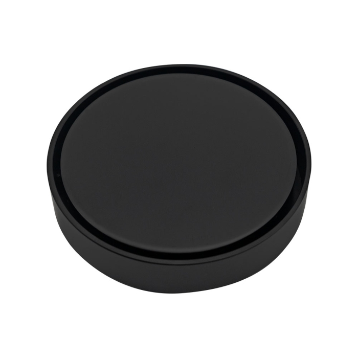 fienza Round 2-in-1 Tile Bed Floor Waste 88mm Outlet Matte Black