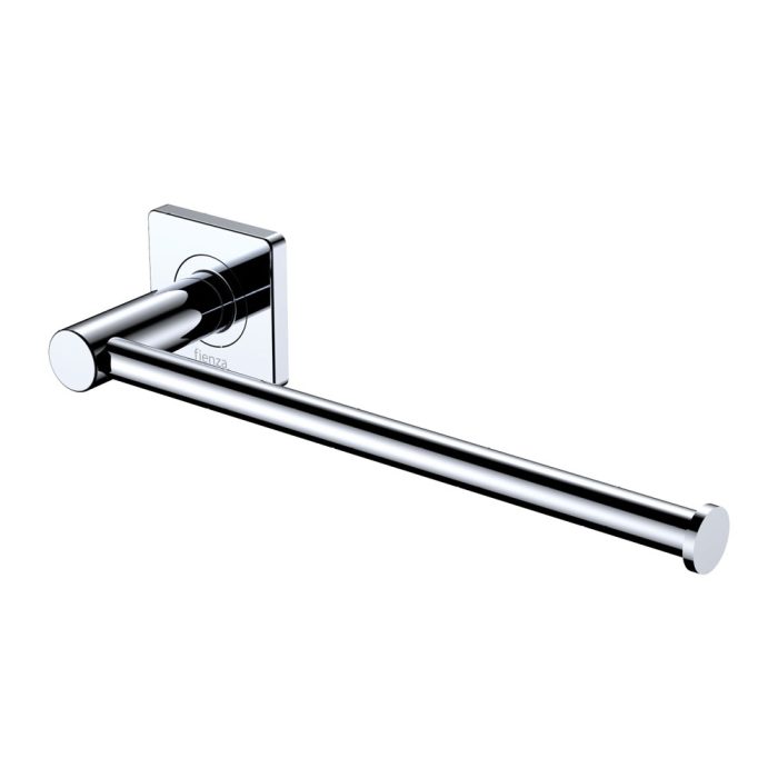 fienza Sansa Hand Towel Rail / Toilet Roll Holder Chrome