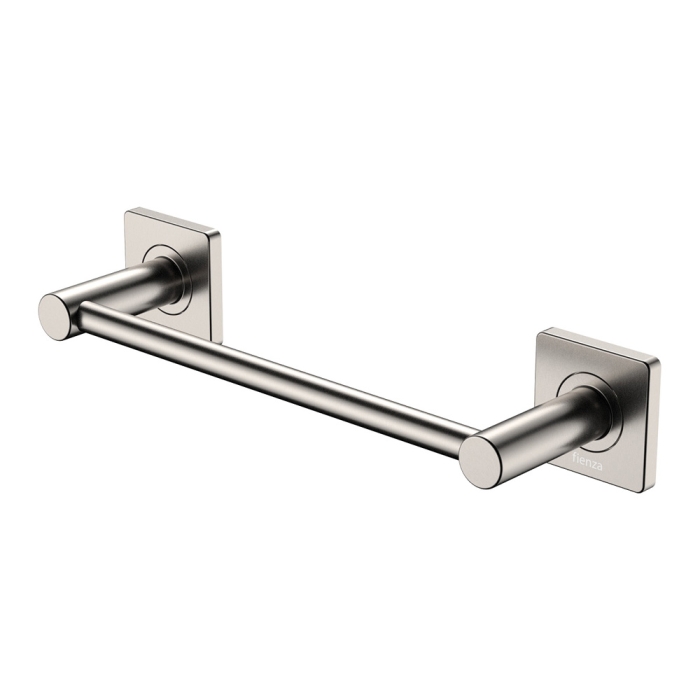 fienza Sansa Single Towel Rail 300mm Brushed Nickel