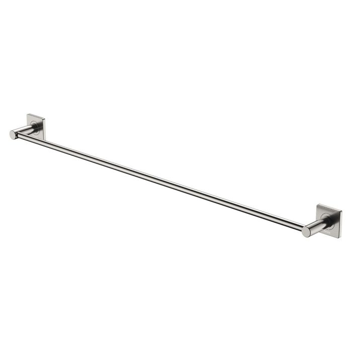 fienza Sansa Single Towel Rail 900mm Brushed Nickel