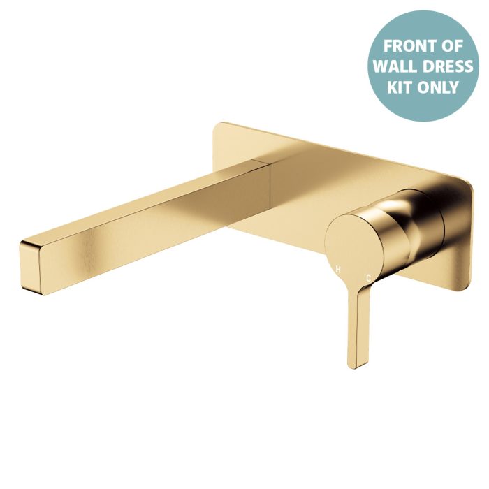 fienza Sansa Wall Bath Mixer Dress Kits Urban Brass