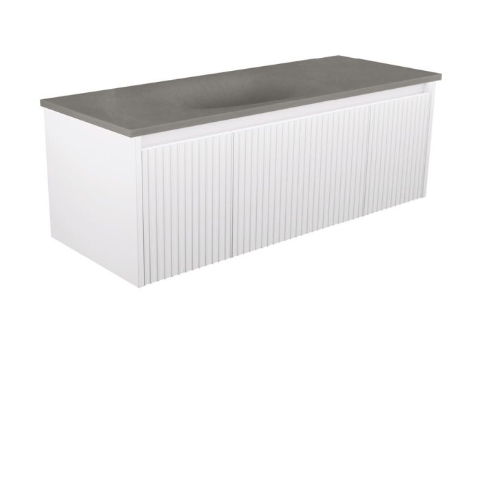 Fienza Satori Alina Satin White 1200 Wall-Hung Vanity