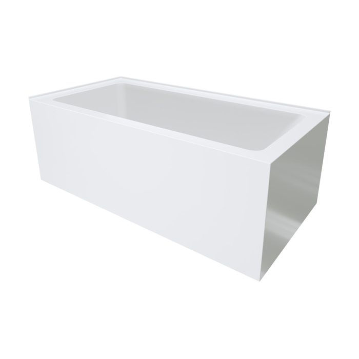 fienza Sentor Right-Hand Acrylic Corner Bath 1500mm