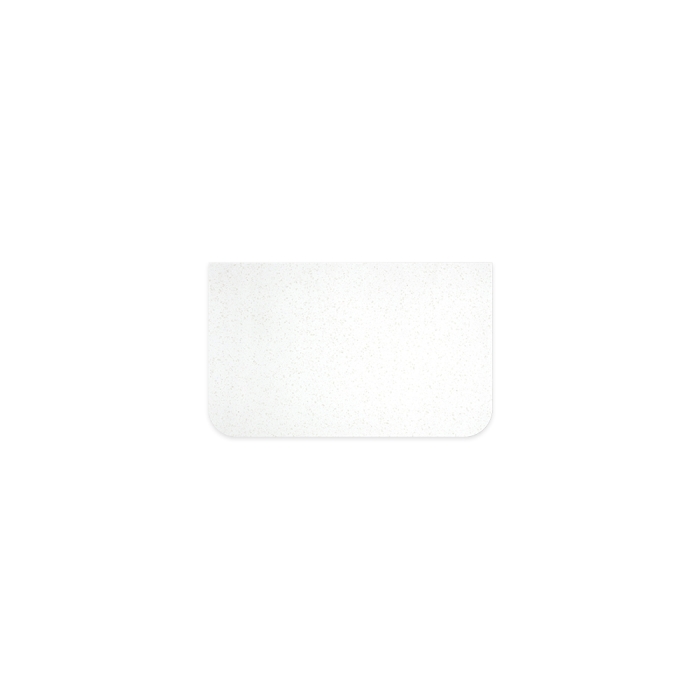 fienza Snowflake Solid Surface Top Curved Full Depth 750mm