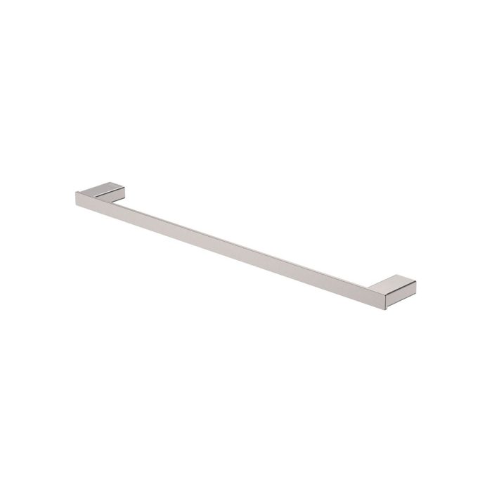 fienza Tono Single Towel Rail 610 mm Brushed Nickel