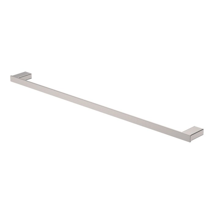 fienza Tono Single Towel Rail 810 mm Brushed Nickel