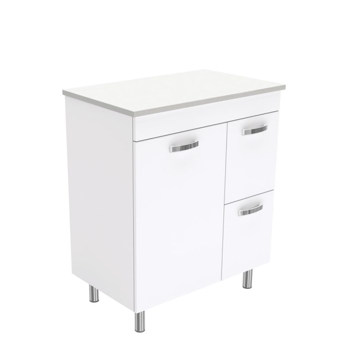 Fienza UniCab 750 Cabinet On Legs Right Hand Drawers