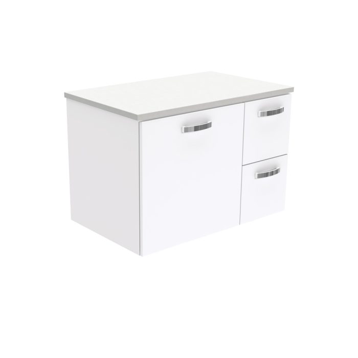 fienza UniCab 750 Wall-Hung Cabinet Right Hand Drawers