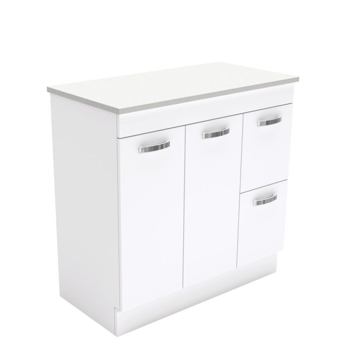 fienza UniCab 900 Cabinet on Kickboard Right Hand Drawers