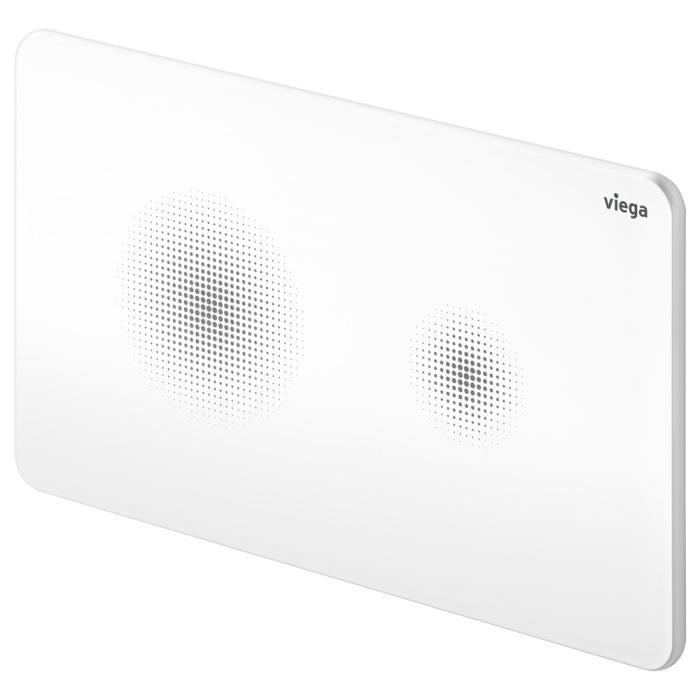 fienza Viega Visign Style25 Touchless Electronic Flush Plate Gloss White